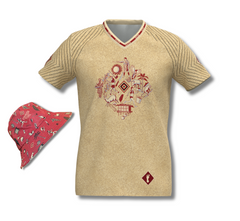 Formosa Trail 奶油色 T-shirt + Formosa Trail 登山漁夫帽