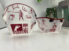 可摺疊碗、杯與餐具套裝