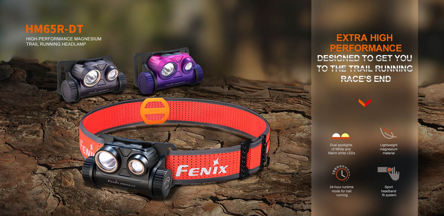 Fenix HM65R-DT headlamp