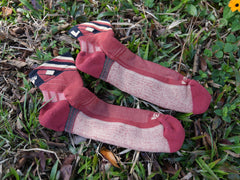 跑山獸 COOLMAX 運動襪(紅色)