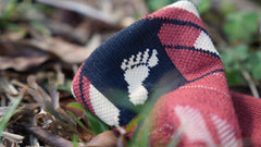 跑山獸 COOLMAX 運動襪(紅色)