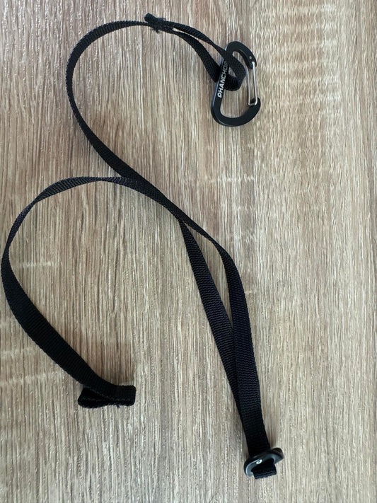 Hook and Strap with carabiner