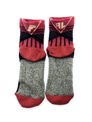 跑山獸 COOLMAX 運動襪 深色