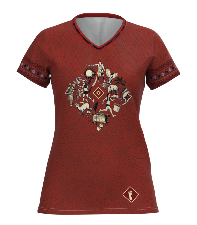 T-shirt Formosa Trail RED and HAT