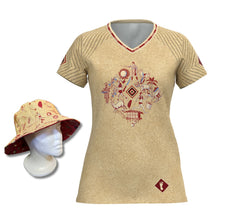 T-shirt Formosa Trail CREAM + HAT