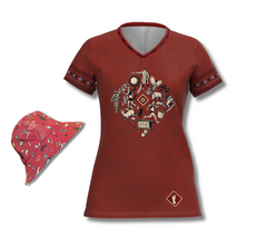 T-shirt Formosa Trail RED and HAT