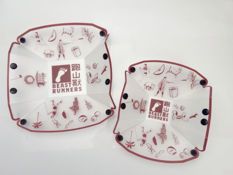 可摺疊碗、杯與餐具套裝