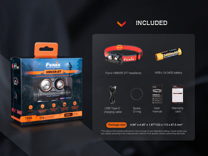 Fenix HM65R-DT headlamp